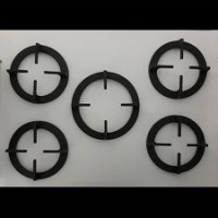 شبکه چدن اجاق گاز  رومیزی اخوان کد12234 